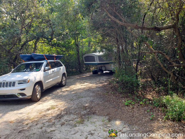 First Landing Campground Site 140 1