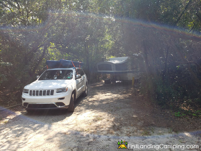 First Landing Campground Site 140